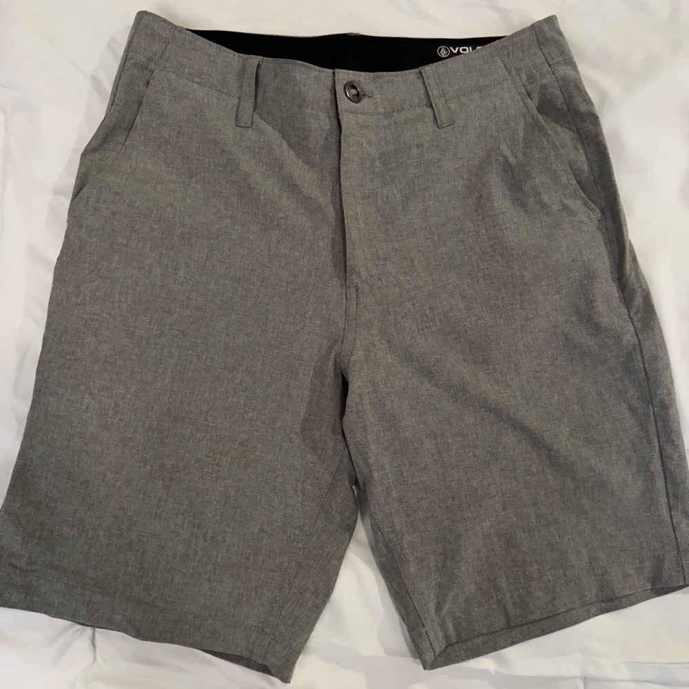Volcom shorts, size 30, grey, like new